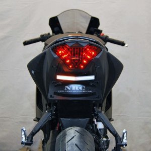 Yamaha R3 Fender Eliminator - New Rage Cycles - Textured Finish - Black - `19-`24 Yamaha R3 Fender Eliminator - New Rage Cycles - Textured Finish - Black - `19-`24